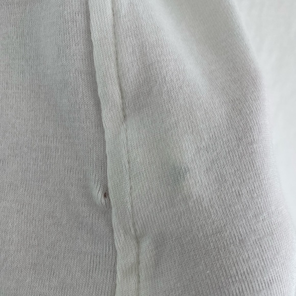 Eileen Fisher white classic button down shirt | pajama style organic cotton | S - Picture 13 of 15